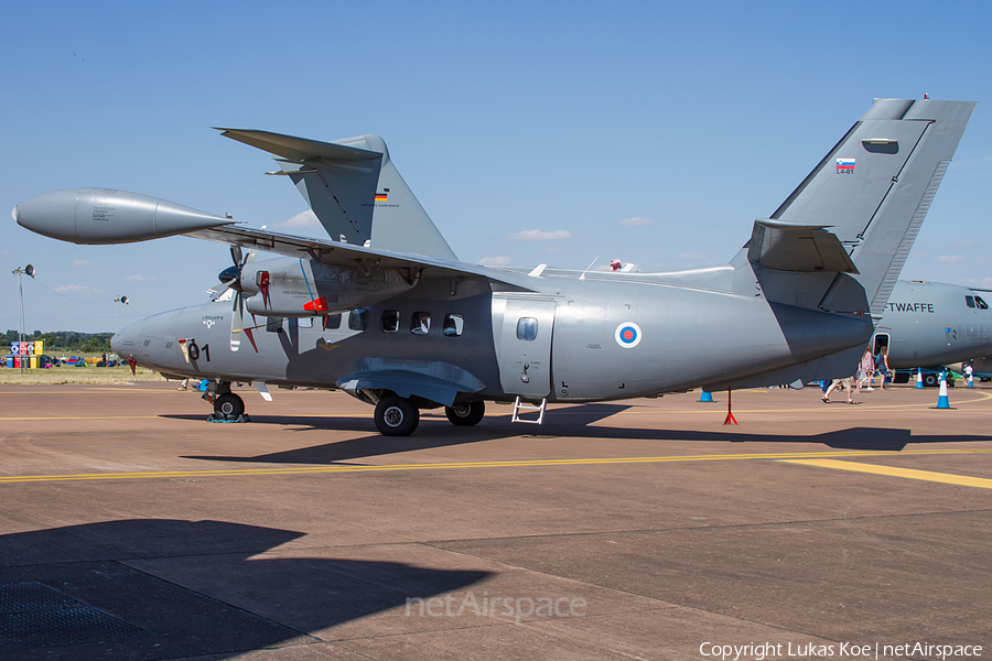 Slovenian Air Force and Air Defence Let L-410UVP-E Turbolet (L4-01) | Photo 257071