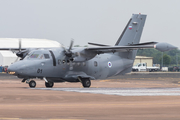 Slovenian Air Force and Air Defence Let L-410UVP-E Turbolet (L4-01) at  RAF Fairford, United Kingdom