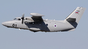 Slovenian Air Force and Air Defence Let L-410UVP-E Turbolet (L4-01) at  Warsaw - Frederic Chopin International, Poland