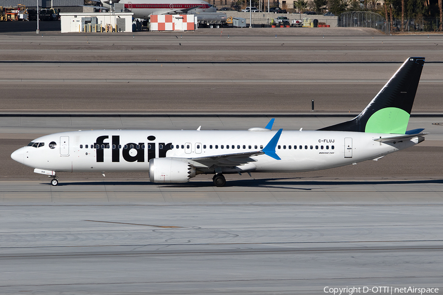 Flair Airlines Boeing 737-8 MAX (C-FLUJ) | Photo 550042