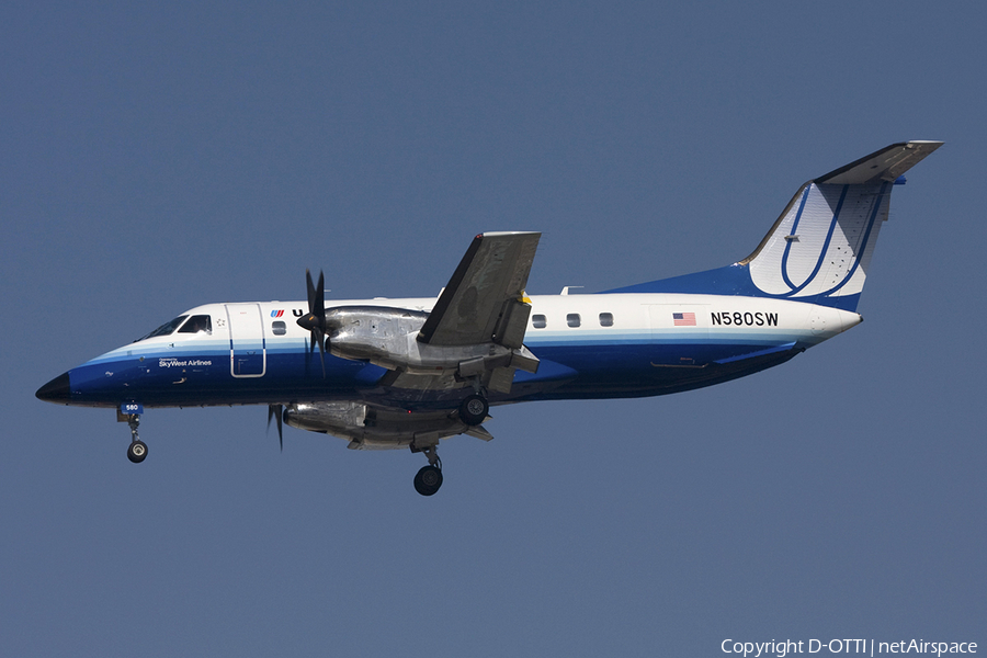 United Express (SkyWest Airlines) Embraer EMB-120ER Brasilia (N580SW) | Photo 278850