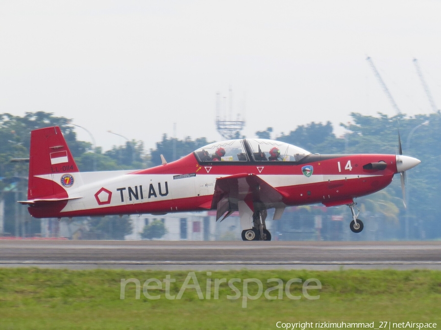 Indonesian Air Force (TNI-AU) KAI KT-1B Woongbi (LL-0114) | Photo 682296