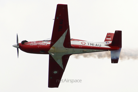 Indonesian Air Force (TNI-AU) KAI KT-1B Woongbi (LL-0115) at  Singapore - Changi Air Base East, Singapore