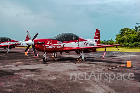 Indonesian Air Force (TNI-AU) KAI KT-1B Woongbi (LL-0120) at  Palembang - Sultan Mahmud Badaruddin II International, Indonesia