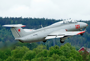 Russian Warbirds Norway Aero L-29 Delfin (LN-ADA) at  Kjeller, Norway