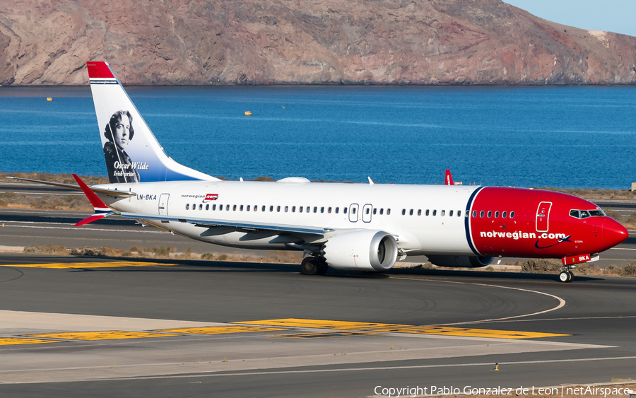 Norwegian Air Shuttle Boeing 737-8 MAX (LN-BKA) | Photo 336850