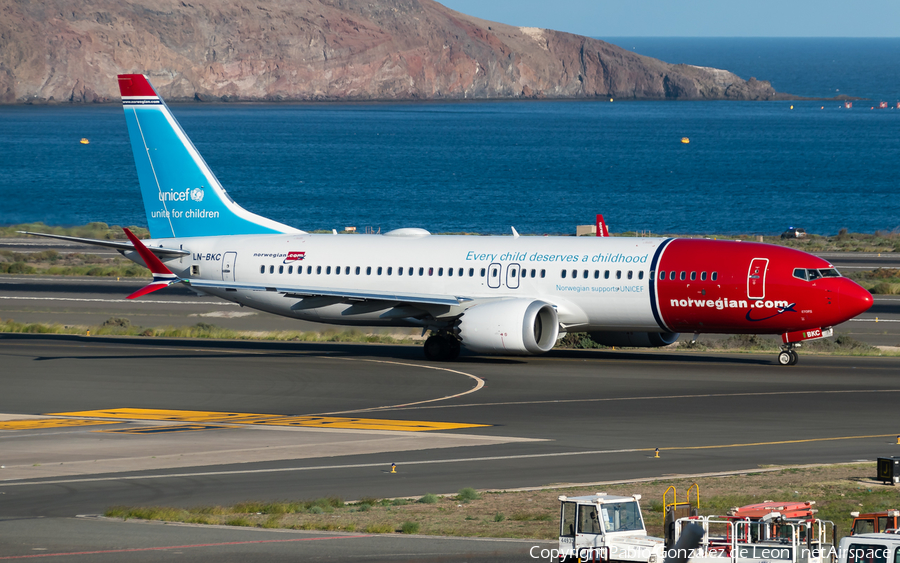 Norwegian Air Shuttle Boeing 737-8 MAX (LN-BKC) | Photo 336851