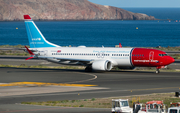 Norwegian Air Shuttle Boeing 737-8 MAX (LN-BKC) at  Gran Canaria, Spain