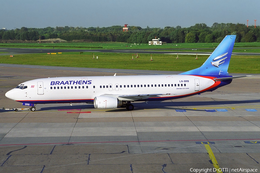 Braathens Boeing 737-405 (LN-BRB) | Photo 366033