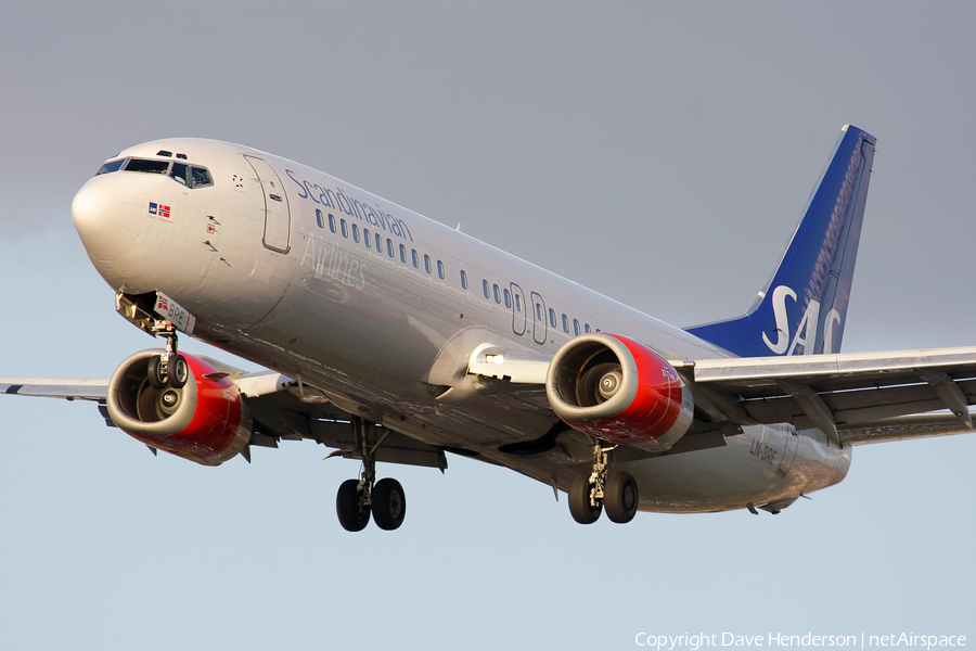 SAS - Scandinavian Airlines Boeing 737-405 (LN-BRE) | Photo 3668