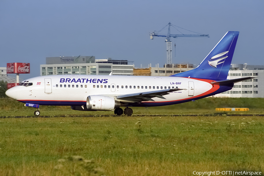 Braathens Boeing 737-505 (LN-BRF) | Photo 416516