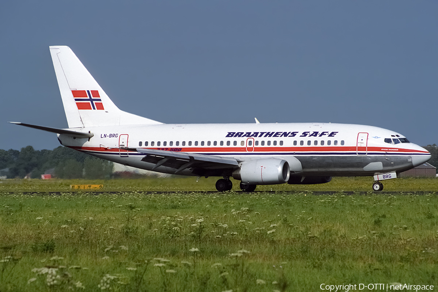 Braathens Boeing 737-505 (LN-BRG) | Photo 416491