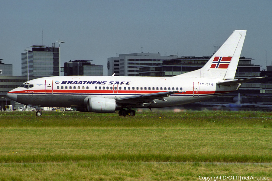 Braathens Boeing 737-505 (LN-BRM) | Photo 339713
