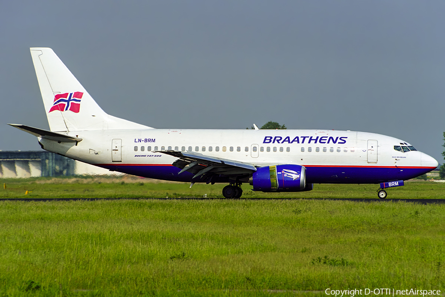 Braathens Boeing 737-505 (LN-BRM) | Photo 664124