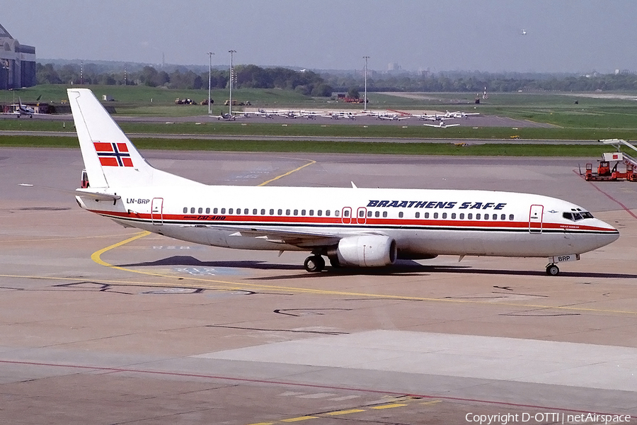 Braathens Boeing 737-405 (LN-BRP) | Photo 142935