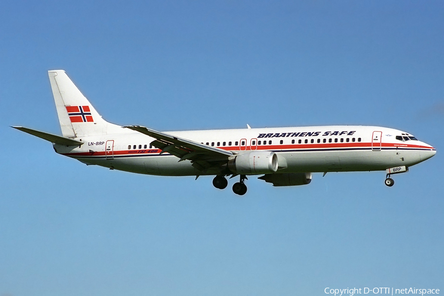 Braathens Boeing 737-405 (LN-BRP) | Photo 245767