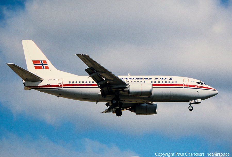 Braathens Boeing 737-505 (LN-BRU) | Photo 71826