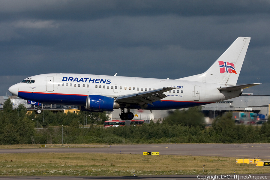 Braathens Boeing 737-505 (LN-BRX) | Photo 267460