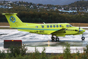 Babcock Scandinavian Air Ambulance Beech King Air 250 (LN-BSC) at  Tromso, Norway