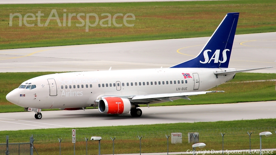 SAS - Scandinavian Airlines Boeing 737-505 (LN-BUE) | Photo 171616