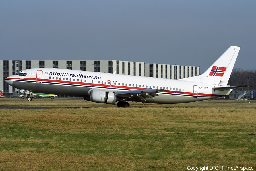 Braathens Boeing 737-405 (LN-BUF) | Photo 448453