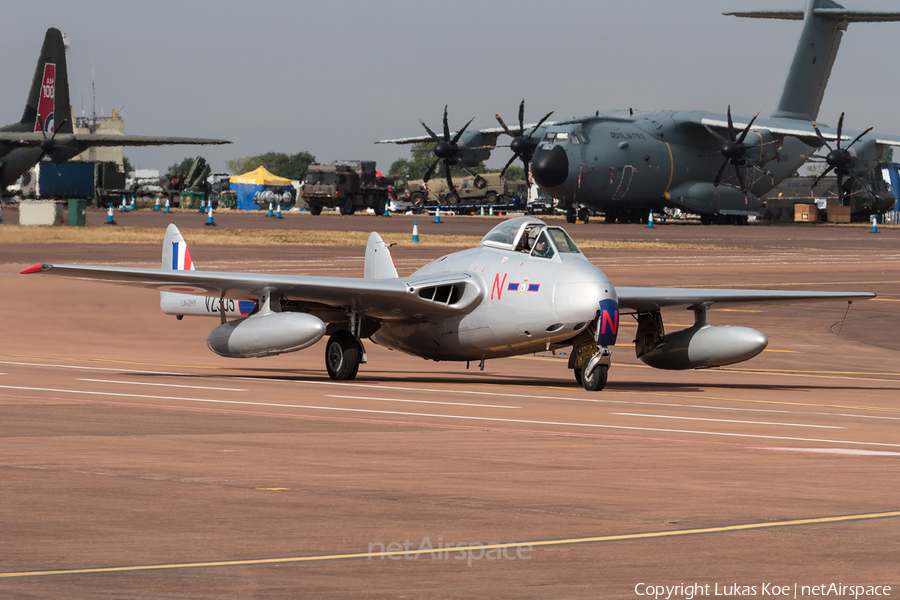 (Private) De Havilland DH.100 Vampire FB6 (LN-DHY) | Photo 399474