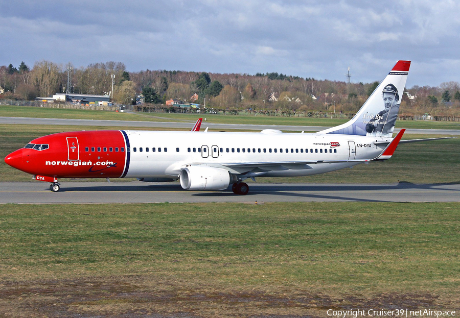 Norwegian Air Shuttle Boeing 737-8JP (LN-DYA) | Photo 106870