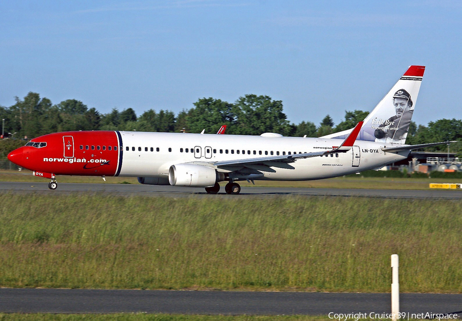Norwegian Air Shuttle Boeing 737-8JP (LN-DYA) | Photo 118678