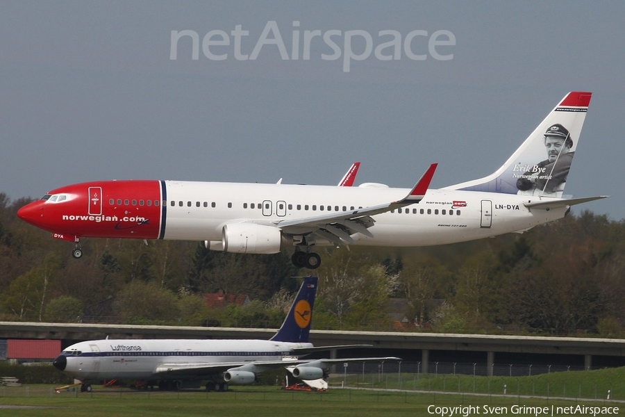 Norwegian Air Shuttle Boeing 737-8JP (LN-DYA) | Photo 45420