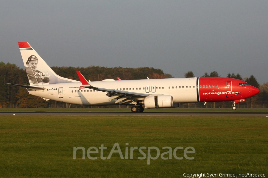 Norwegian Air Shuttle Boeing 737-8JP (LN-DYA) | Photo 90120