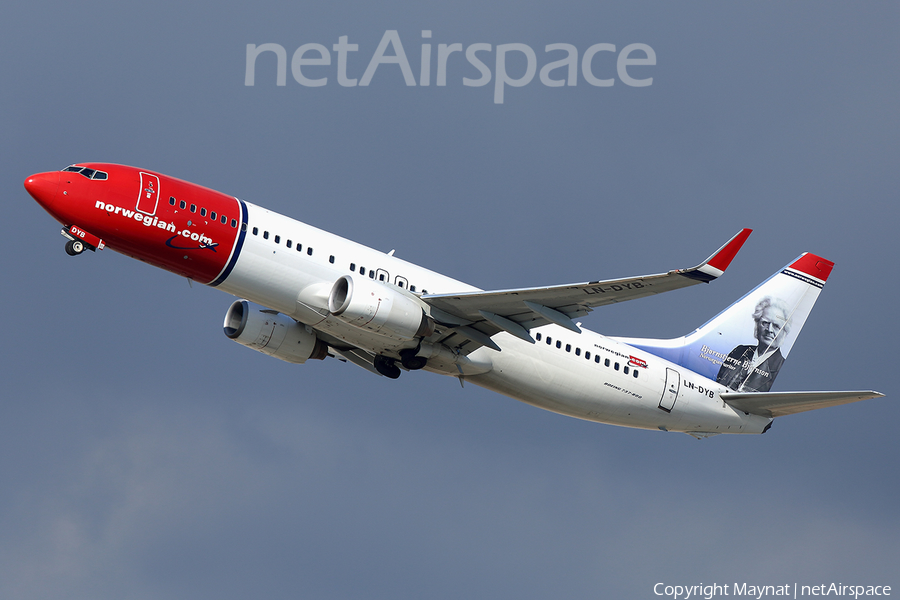 Norwegian Air Shuttle Boeing 737-8JP (LN-DYB) | Photo 170340