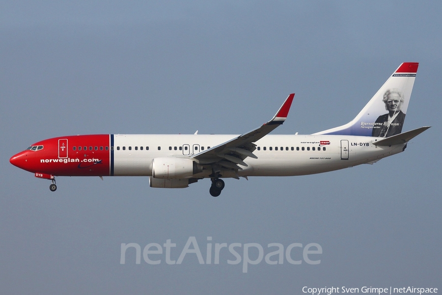 Norwegian Air Shuttle Boeing 737-8JP (LN-DYB) | Photo 17024