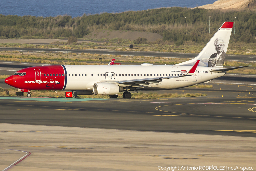 Norwegian Air Shuttle Boeing 737-8JP (LN-DYB) | Photo 138352