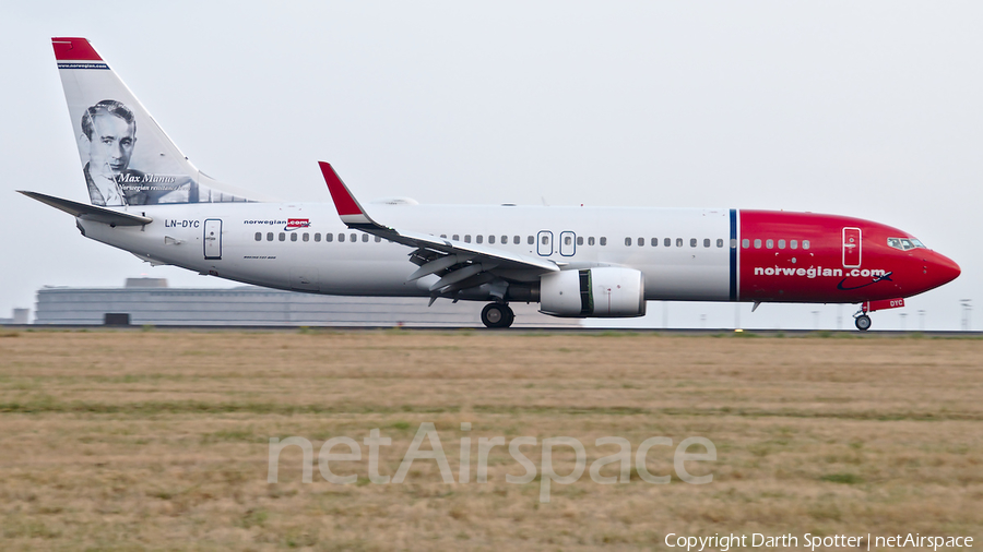 Norwegian Air Shuttle Boeing 737-8JP (LN-DYC) | Photo 354383
