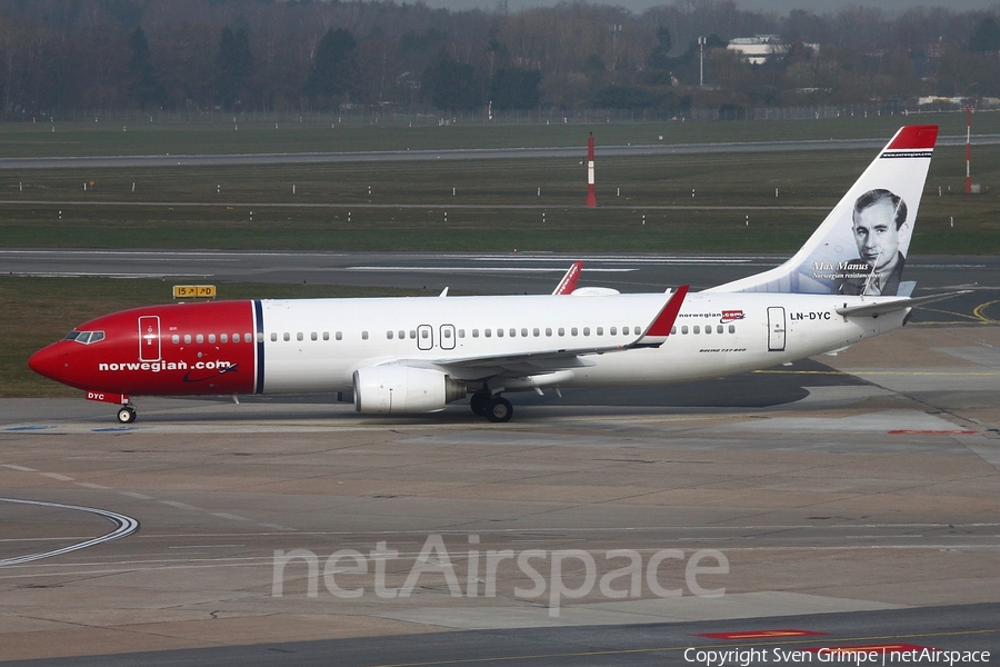 Norwegian Air Shuttle Boeing 737-8JP (LN-DYC) | Photo 76437