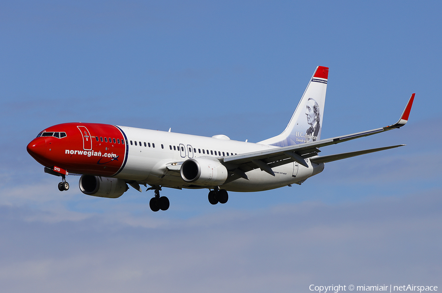 Norwegian Air Shuttle Boeing 737-8JP (LN-DYD) | Photo 150107