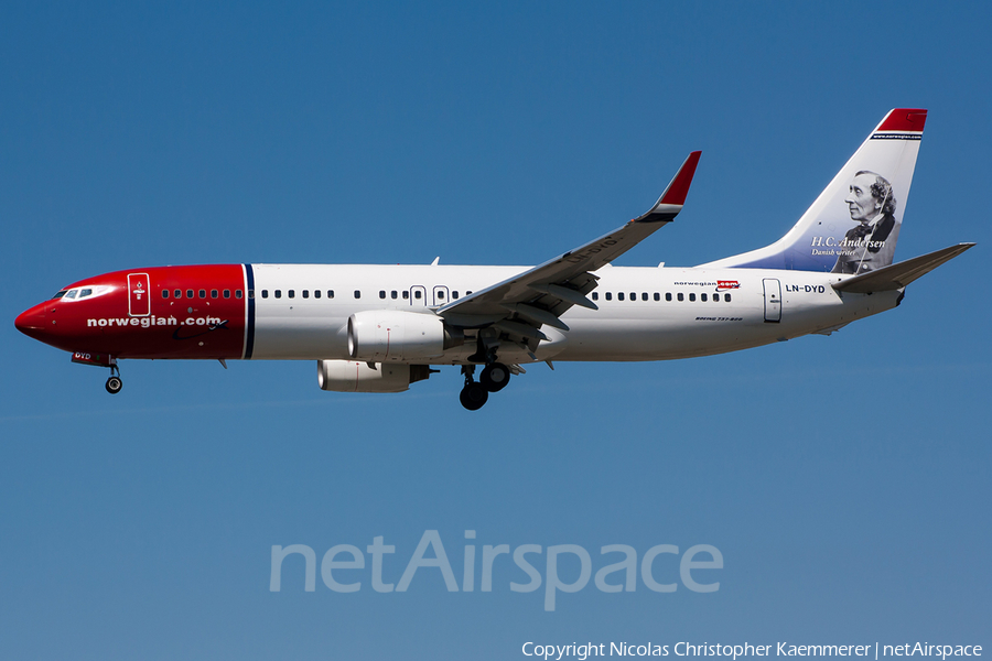 Norwegian Air Shuttle Boeing 737-8JP (LN-DYD) | Photo 121572