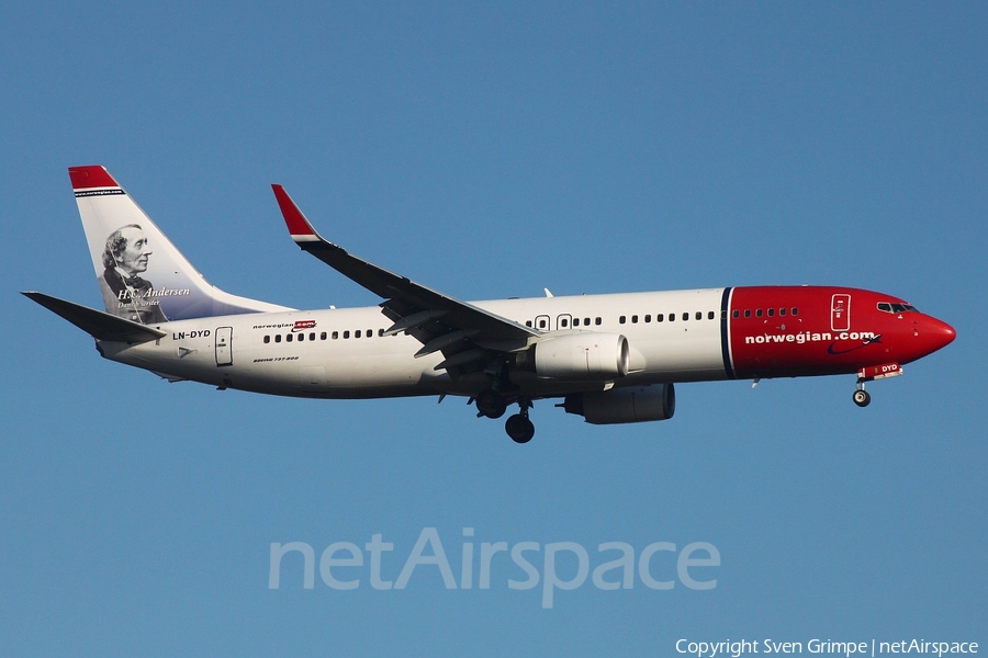 Norwegian Air Shuttle Boeing 737-8JP (LN-DYD) | Photo 74622