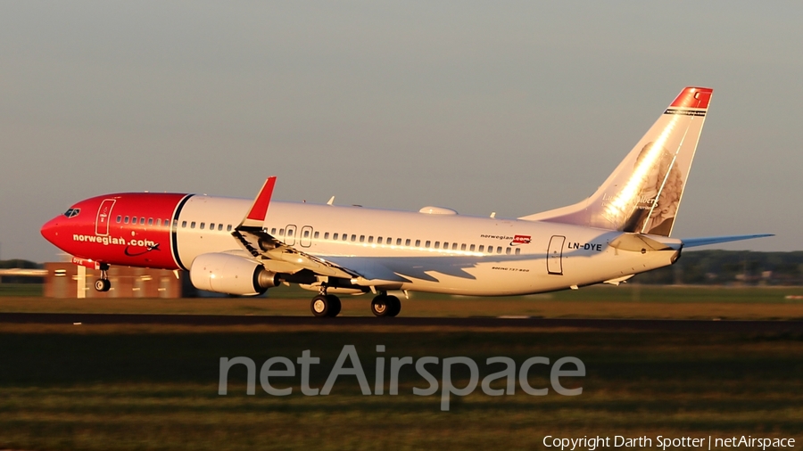 Norwegian Air Shuttle Boeing 737-8JP (LN-DYE) | Photo 210902