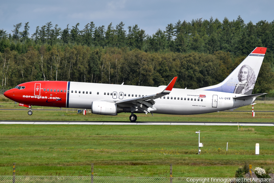 Norwegian Air Shuttle Boeing 737-8JP (LN-DYE) | Photo 422068