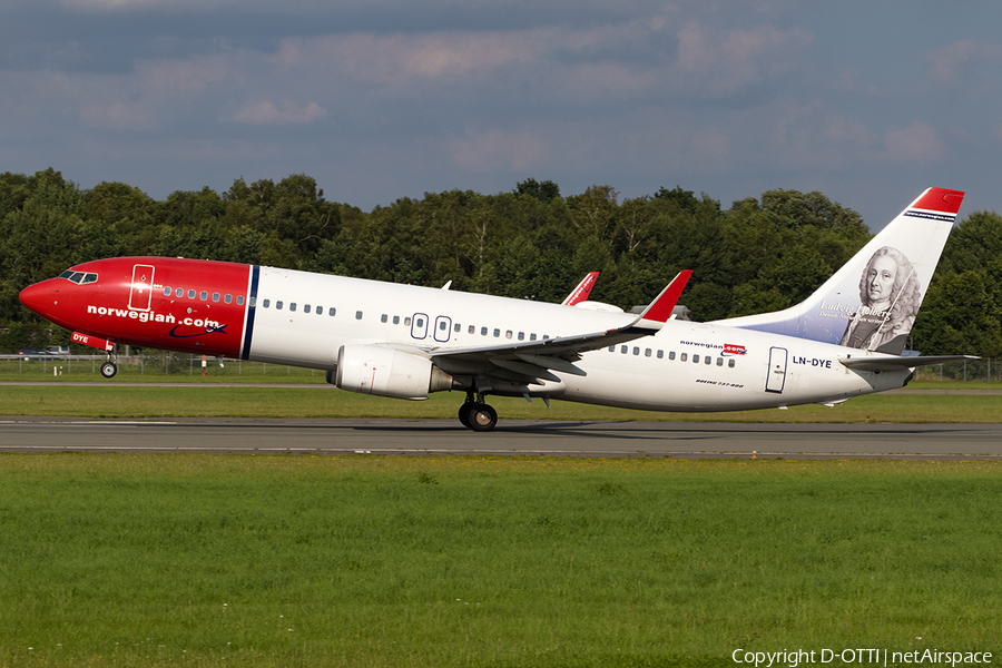 Norwegian Air Shuttle Boeing 737-8JP (LN-DYE) | Photo 180193