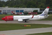 Norwegian Air Shuttle Boeing 737-8JP (LN-DYE) at  Hamburg - Fuhlsbuettel (Helmut Schmidt), Germany