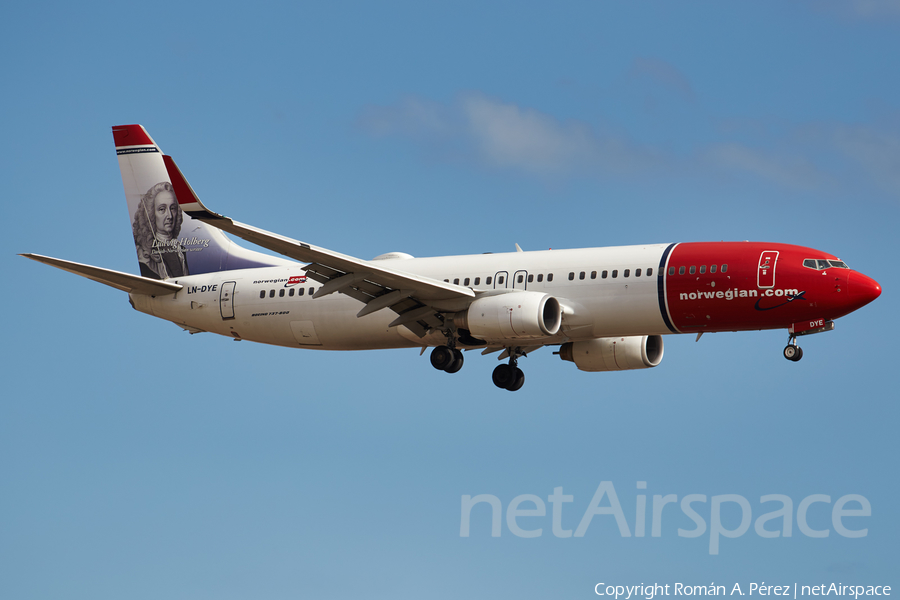 Norwegian Air Shuttle Boeing 737-8JP (LN-DYE) | Photo 498369