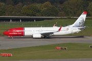 Norwegian Air Shuttle Boeing 737-8JP (LN-DYF) at  Hamburg - Fuhlsbuettel (Helmut Schmidt), Germany