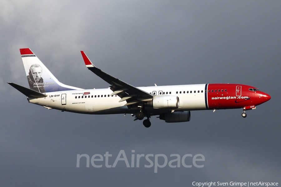 Norwegian Air Shuttle Boeing 737-8JP (LN-DYF) | Photo 79294