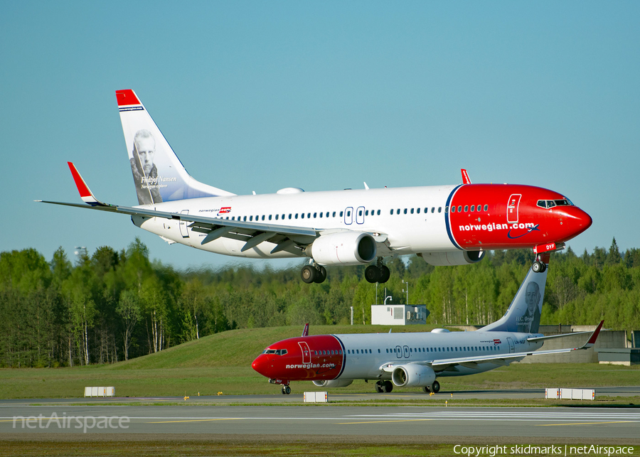 Norwegian Air Shuttle Boeing 737-8JP (LN-DYF) | Photo 165147