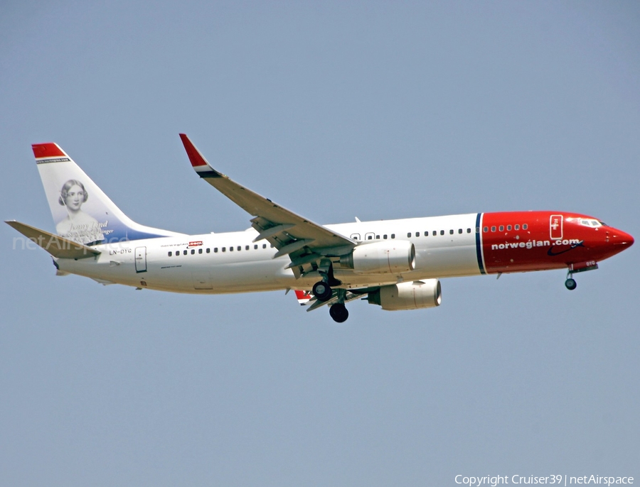 Norwegian Air Shuttle Boeing 737-8JP (LN-DYG) | Photo 365137