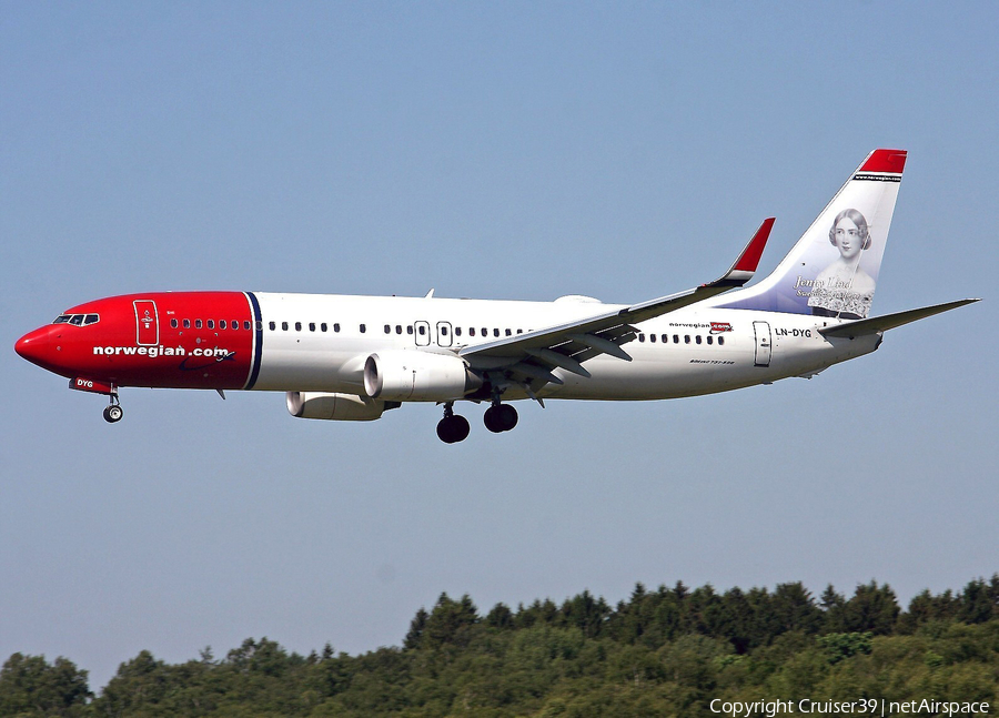 Norwegian Air Shuttle Boeing 737-8JP (LN-DYG) | Photo 111823