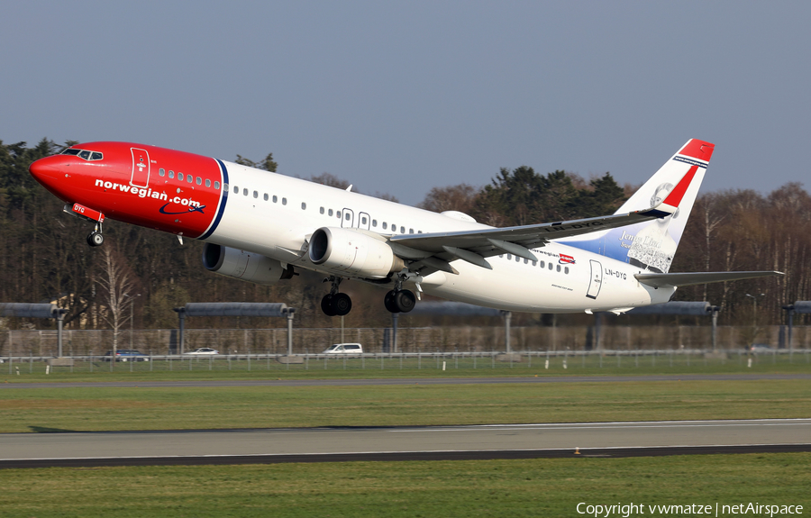 Norwegian Air Shuttle Boeing 737-8JP (LN-DYG) | Photo 307869