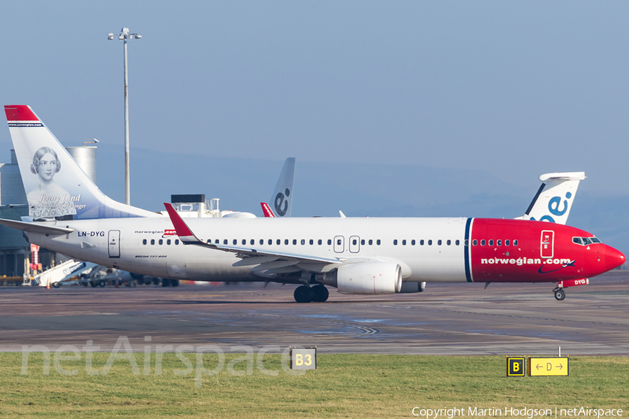 Norwegian Air Shuttle Boeing 737-8JP (LN-DYG) | Photo 141912